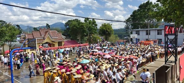 “泼”出民族团结与幸福年丨云南沧源勐角傣历1388新年泼水节圆满